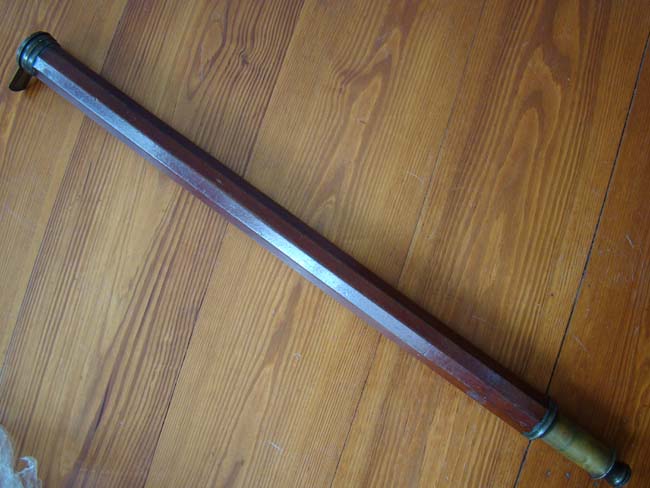 A RARE 18th century English ten sided single-draw Telescope by John Gilbert circa 1770 — image 4